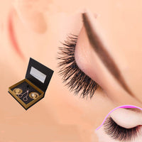 HKM-321107 Magnetic Eyelash Curler Set with Stainless Steel Alloy and Soft Magnetic Strip for Easy Application