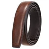 HKM-704595 Men's Custom Leather Belt with Automatic Buckle - Stylish and Adjustable Leather Strap