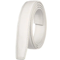HKM-704595 Men's Custom Leather Belt with Automatic Buckle - Stylish and Adjustable Leather Strap
