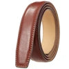 HKM-704595 Men's Custom Leather Belt with Automatic Buckle - Stylish and Adjustable Leather Strap