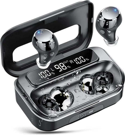 KTX-030419 Transparent Crystal TWS True Wireless Earbuds with Handsfree Functionality
