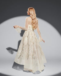 HKM-791379 Elegant Yellow Evening Dress - EZ25050 Style for Special Occasions