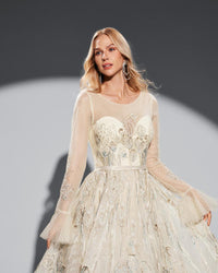 HKM-791379 Elegant Yellow Evening Dress - EZ25050 Style for Special Occasions