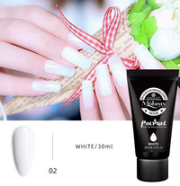 HKM-853395 Nail Extension Gel Kit with Mouse Lamp, Primer, Sealing Layer, and Cleaning Solution - Multiple Colors Available
