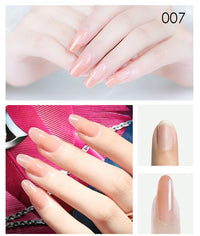 HKM-853395 Nail Extension Gel Kit with Mouse Lamp, Primer, Sealing Layer, and Cleaning Solution - Multiple Colors Available
