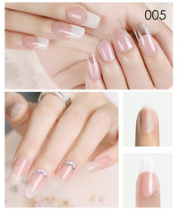HKM-853395 Nail Extension Gel Kit with Mouse Lamp, Primer, Sealing Layer, and Cleaning Solution - Multiple Colors Available