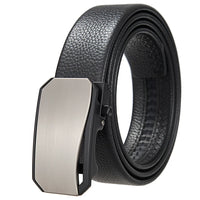 HKM-277459 Genuine Leather Men's and Women's Belt with Classic Buckle, Model LY36-00005-2