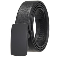 HKM-277459 Genuine Leather Men's and Women's Belt with Classic Buckle, Model LY36-00005-2