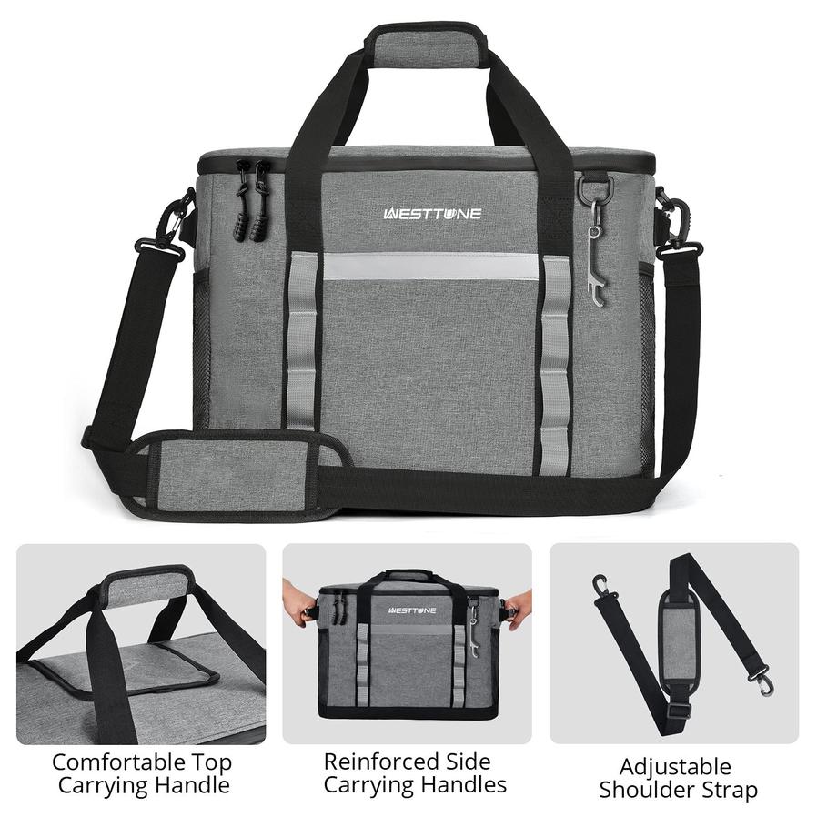 HKM-322067 Portable Cooler Bag for Grocery Shopping and Camping