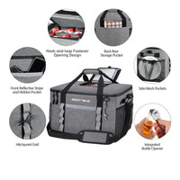 HKM-322067 Portable Cooler Bag for Grocery Shopping and Camping