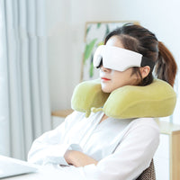 HKM-475411 Heated Eye Mask for Relaxation and Travel – USB Rechargeable Sleep Mask with Light Shield