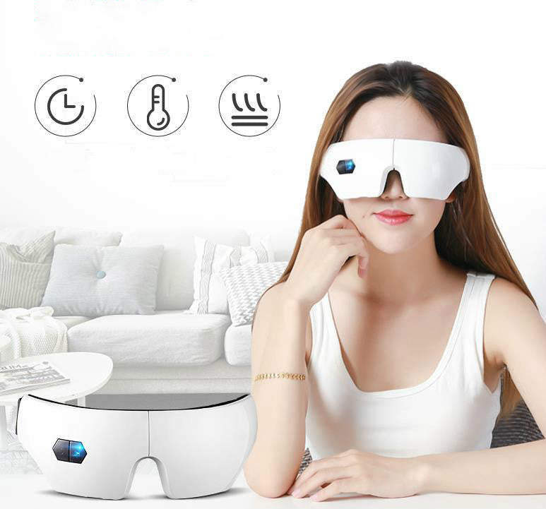 HKM-475411 Heated Eye Mask for Relaxation and Travel – USB Rechargeable Sleep Mask with Light Shield