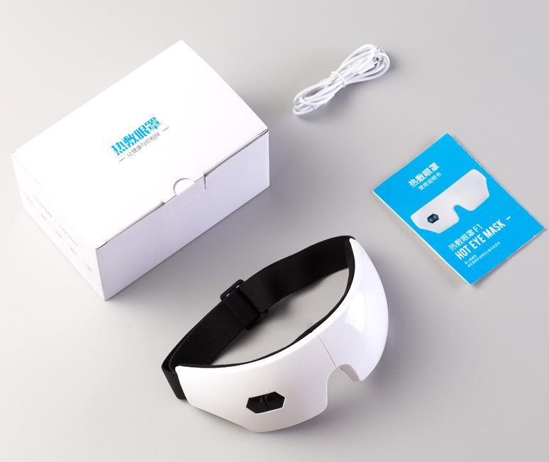 HKM-475411 Heated Eye Mask for Relaxation and Travel – USB Rechargeable Sleep Mask with Light Shield
