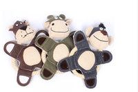 HKM-123475 Plush Chew Squeaky Dog Toy - Sounding Plush Toys for Small to Large Dogs