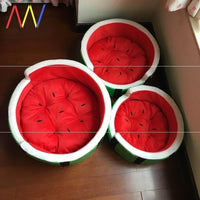 HKM-259475 Pineapple and Orange Cloth Pet Bed for Small Pets - Multiple Sizes Available