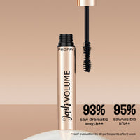 HKM-712851 Volumizing Mascara for Enhanced Curl and Length, 10g