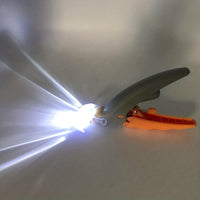 HKM-055635 LED Light Pet Nail Trimmer with Magnifying Glass and Precision Steel Blades for Safe Dog and Cat Nail Care