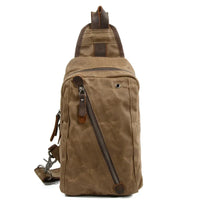 HKM-467475 Large Capacity Canvas Crossbody Bag for Men