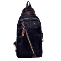 HKM-467475 Large Capacity Canvas Crossbody Bag for Men