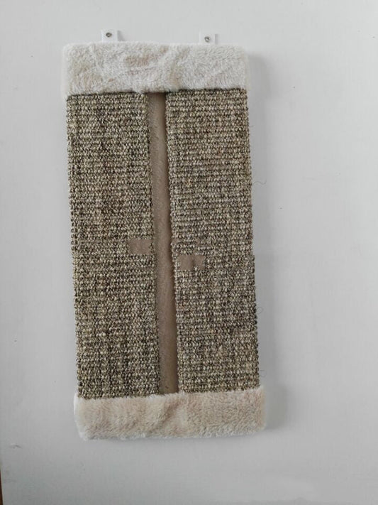 HKM-019219 Cat Flat Scratcher and Wall Board - Beige, Golden, Silver Gray, Black, Plain Gray - 23x49cm