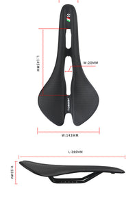 HKM-561811 Comfortable Long-Distance Bicycle Saddle for Mountain and Road Bikes