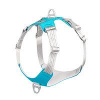 HKM-222291 Breathable Reflective Pet Chest Harness with Adjustable Traction Rope
