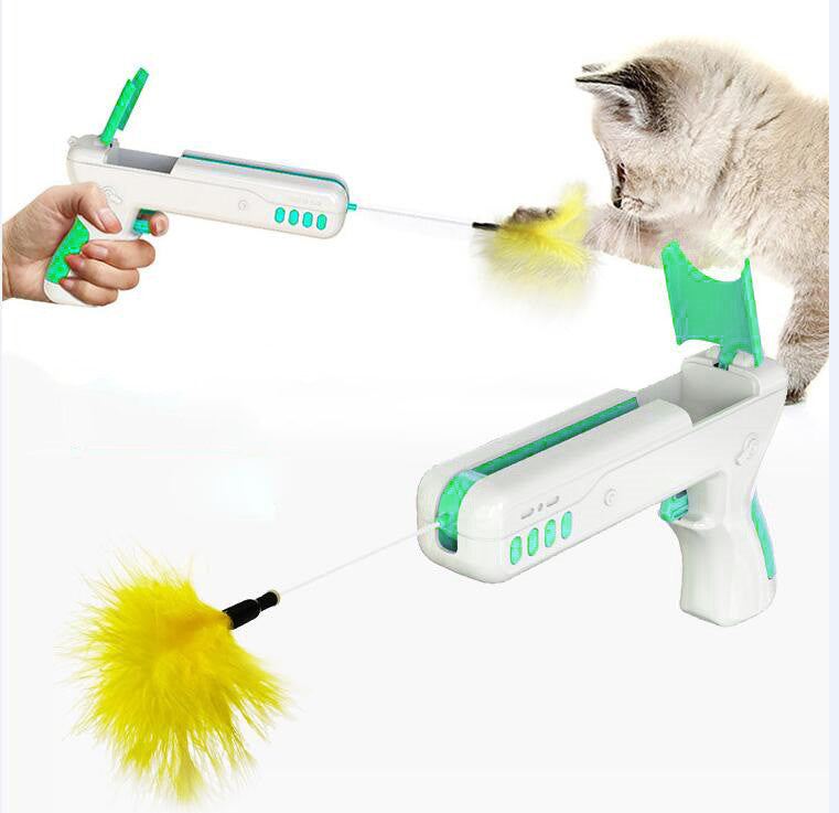 JMT-994506 Interactive Self-Healing Cat Toy Tumbler with Teasing Features in Multiple Colors