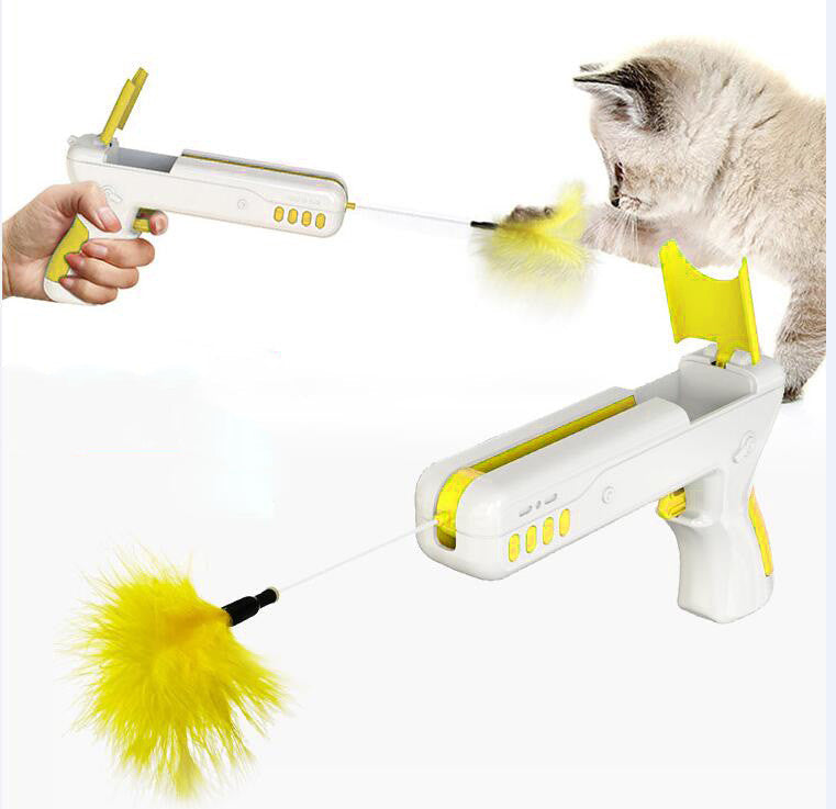 JMT-994506 Interactive Self-Healing Cat Toy Tumbler with Teasing Features in Multiple Colors