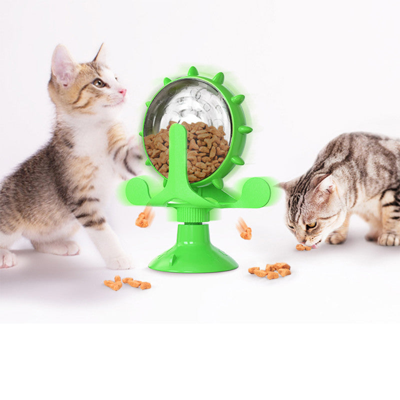 JMT-994506 Interactive Self-Healing Cat Toy Tumbler with Teasing Features in Multiple Colors