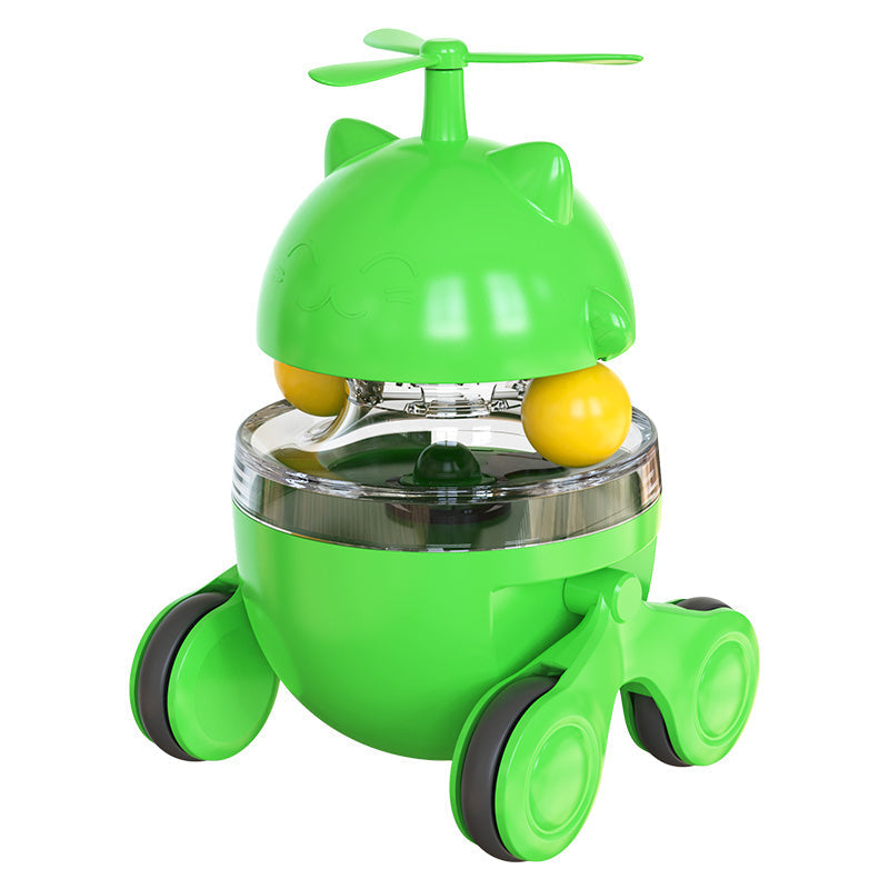 JMT-994506 Interactive Self-Healing Cat Toy Tumbler with Teasing Features in Multiple Colors