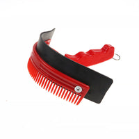 HKM-135379 Double-Purpose Horse Comb with ABS Material for Effective Grooming