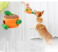 HKM-726483 Durable Suede Chew Toy for Indoor Dog Play