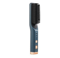 HKM-017875 Rechargeable Multi-Functional Hair Comb with 3 Temperature Settings and Mobile Charging Feature