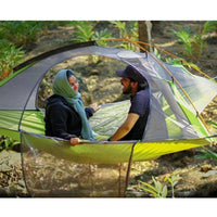 HKM-505171 Elevate Your Outdoor Experience with an Off-Ground Hanging Tent for Camping and Adventure