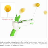 HKM-053331 Interactive Feather Cat Teaser Stick for Engaging Playtime and Exercise