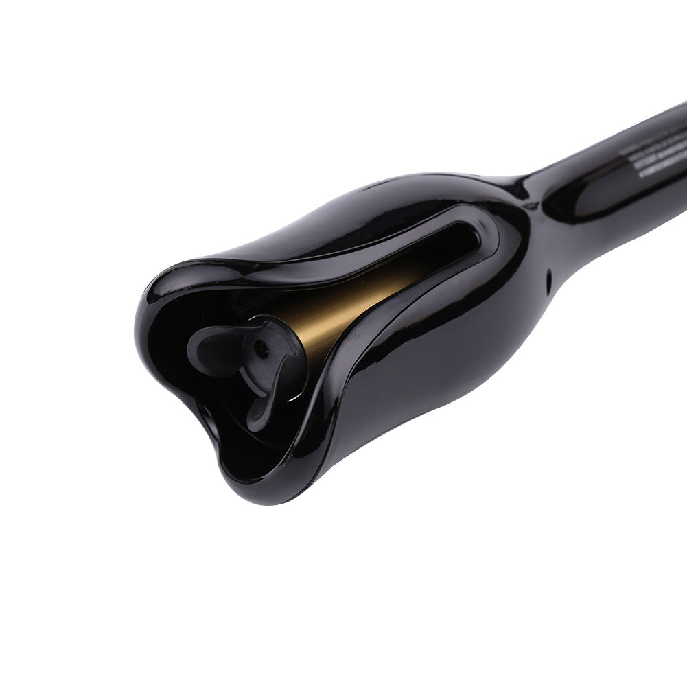 HKM-765459 Automatic Spiral Curling Iron with Infrared Technology - Tourmaline Ceramic, Adjustable Temperature, Ideal for Dry Hair, Multi-Color Options