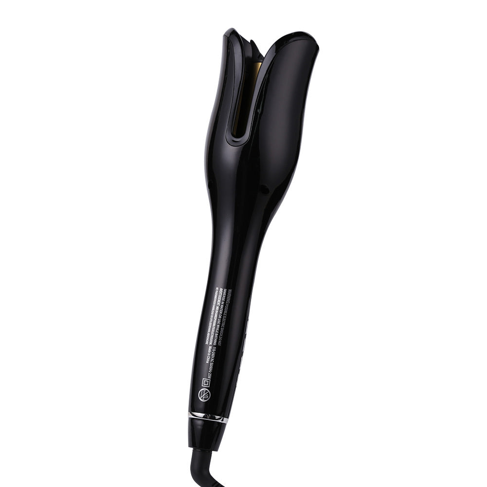 HKM-765459 Automatic Spiral Curling Iron with Infrared Technology - Tourmaline Ceramic, Adjustable Temperature, Ideal for Dry Hair, Multi-Color Options