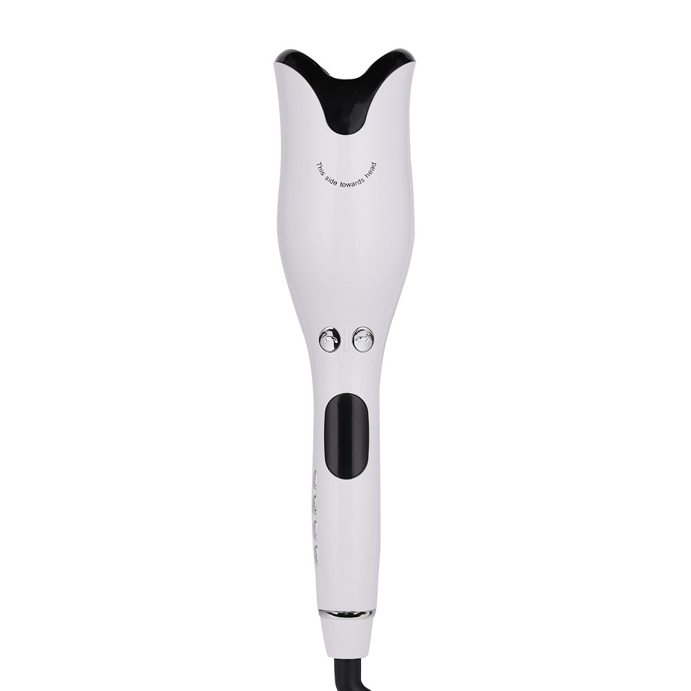 HKM-765459 Automatic Spiral Curling Iron with Infrared Technology - Tourmaline Ceramic, Adjustable Temperature, Ideal for Dry Hair, Multi-Color Options