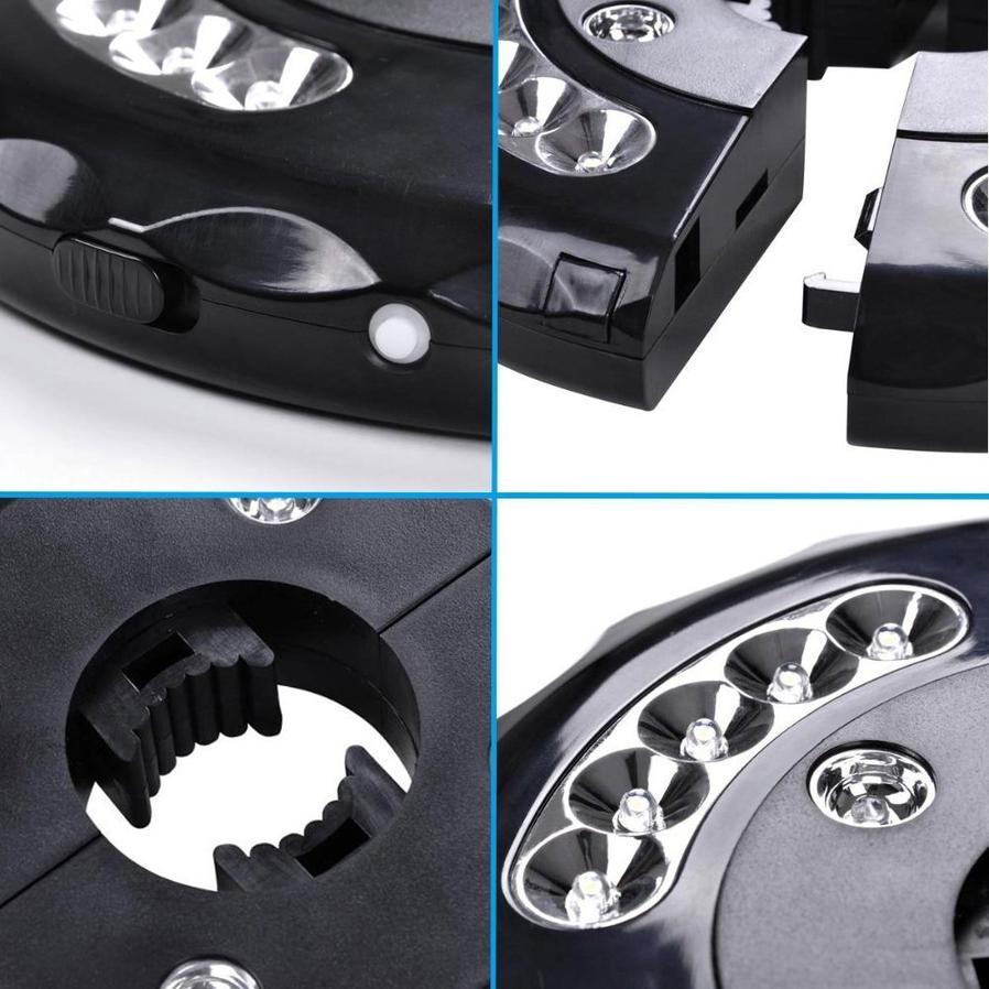 HKM-088083 Multi-Function Detachable Umbrella Light for Camping and Tents