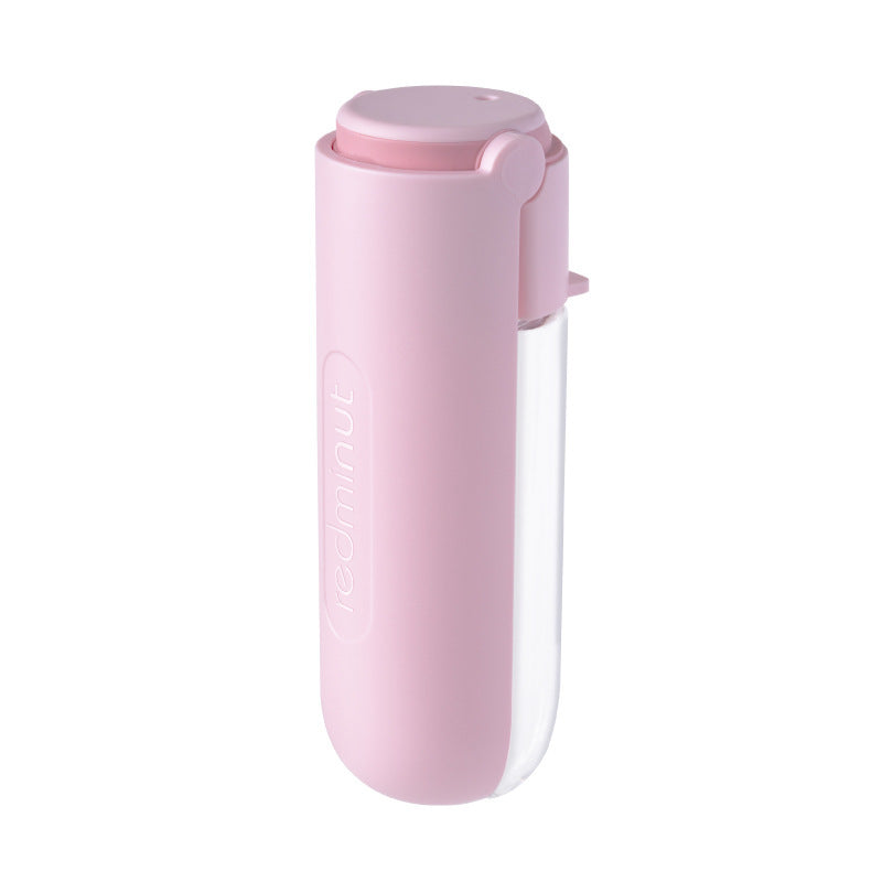 HKM-424787 Portable Pet Water Bottle - 420ml Plastic Hydration Cup for Dogs and Cats