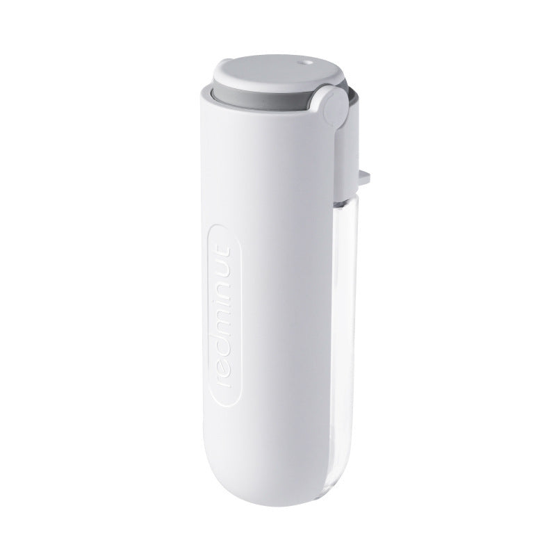 HKM-424787 Portable Pet Water Bottle - 420ml Plastic Hydration Cup for Dogs and Cats