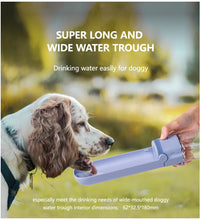 HKM-424787 Portable Pet Water Bottle - 420ml Plastic Hydration Cup for Dogs and Cats