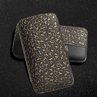 HKM-059219 Golden Dragon Pattern 12-Piece Stainless Steel Nail Clipper Set