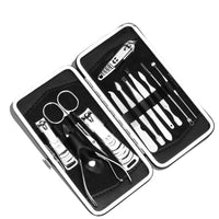 HKM-059219 Golden Dragon Pattern 12-Piece Stainless Steel Nail Clipper Set