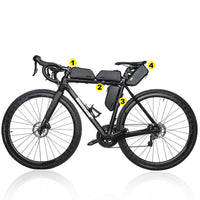 HKM-704083 Waterproof Hard Shell Bicycle Frame Tube Cover for Mountain Bikes
