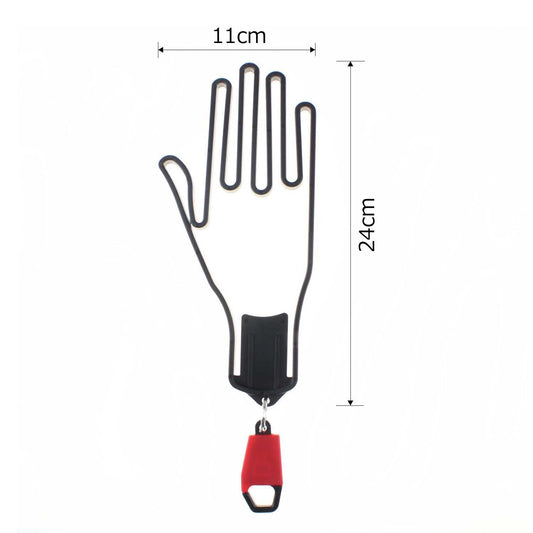 HKM-847507 Plastic Glove Dispenser Rack for Convenient Storage and Organization