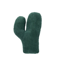HKM-936595 Durable Corduroy Cactus Cat Toy with Catnip for Enhanced Feline Interaction