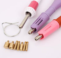 HKM-221907 Hot Drilling Tools DIY Kit - Pink/Purple, 175g with Box Packaging