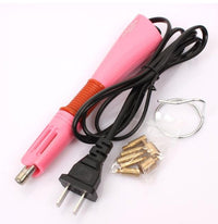 HKM-221907 Hot Drilling Tools DIY Kit - Pink/Purple, 175g with Box Packaging