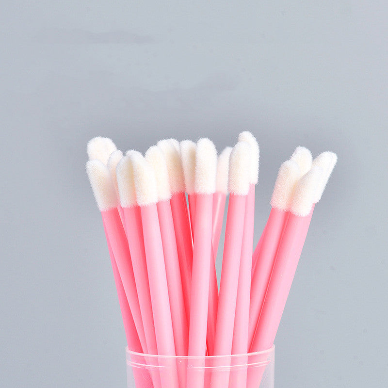 HKM-229395 Disposable Lip Brush with Flocking Head – Ideal for Salon and Home Use